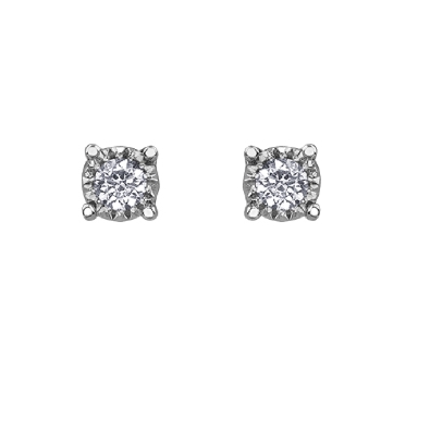 Illuminaire Diamond Earrings 0.10ctw
10KT WG  