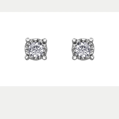 Illuminaire Diamond Earrings 0.15ctw
10KT WG  