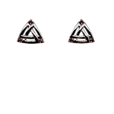 Ruby Earrings 
10KT White Gold

(matching pendant pen906)

  