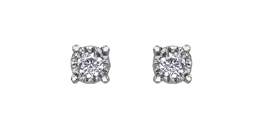 Illuminaire Diamond Earrings 0.35ctw
10KT WG  