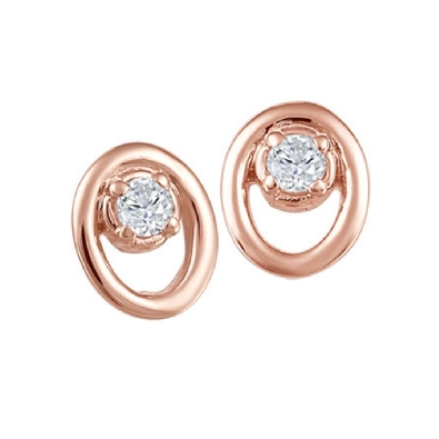 Canadian Diamond Earrings 0.064ctw
10KT Rose Gold

CAD171934  0....