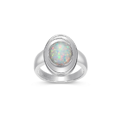 ELLE
  Swirl   Ring
Created Opal
Silver/Palladium/ Rhodium
Size...