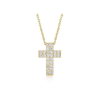 ELLE
  Humanity    Cross Necklace
17  +3  
CZ/Silver/Yellow Gold...