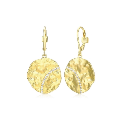 ELLE
  Galaxy   Earrings
CZ/ 18Kt Yellow Gold Plated Silver

EL...