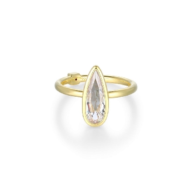 ELLE
  Lustre   Ring
CZ/Silver/Gold Plated
14x5mm
Size 7

ELL...