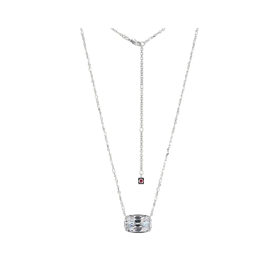 ELLE
  Serenelle   Necklace
16x10mm Emerald Cushion
CZ/Silver/Pa...