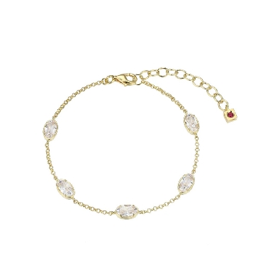 ELLE
  Serenelle   Bracelet
CZ/Silver/Yellow Gold Plated
7x4mm C...