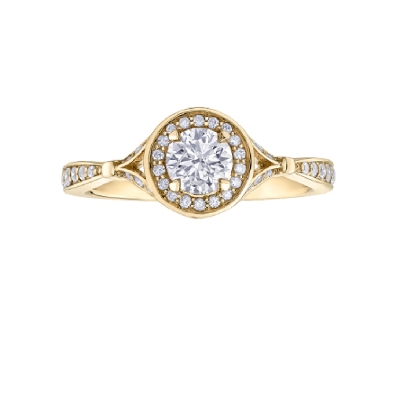 Canadian Diamond Engagement Ring 0.60ctw
10Kt WG

CD#CM-385922  ...