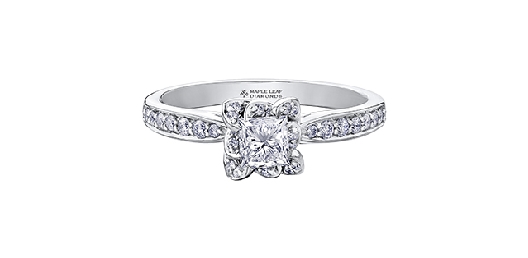 Maple Leaf Diamonds&trade; Canadian Diamond Engagement Ring 0.61ctw
18...