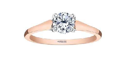 Maple Leaf Diamonds&trade; Engagement Ring from the Tides of Love&trade; Co...