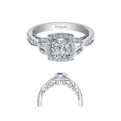 Maple Leaf Diamonds&trade; Diamond Engagement Ring  0.947ctw
From the ...