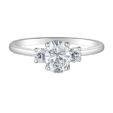 Maple Leaf Diamonds&trade; Canadian Diamond Engagement Ring 0.915ctw
1...