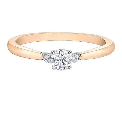 Maple Leaf Diamonds&trade; Canadian Diamond Engagement Ring 0.27ctw
18...