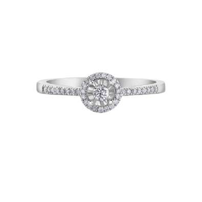 Diamond Engagement Ring  0.15ctw
From the Illuminaire Diamond Coll...
