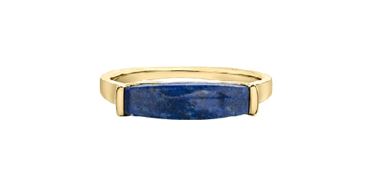 Chi Chi Collection&trade; Lapis Ring in 10KT White Gold 
(Pictured in ...