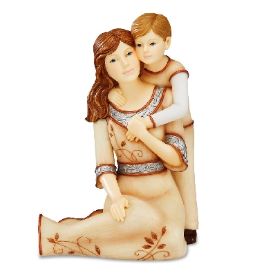 Mother & Son Figurine  