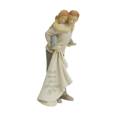 Foundations Dad and Daughter Figurine  