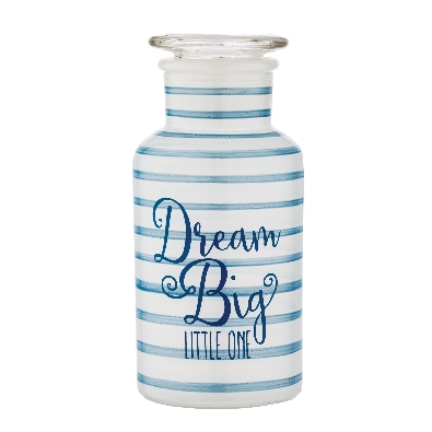 7   Pharmacy Bottle - Blue w/  Sweet Dreams    