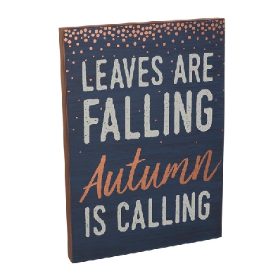   Leaves Are Falling   Sign  