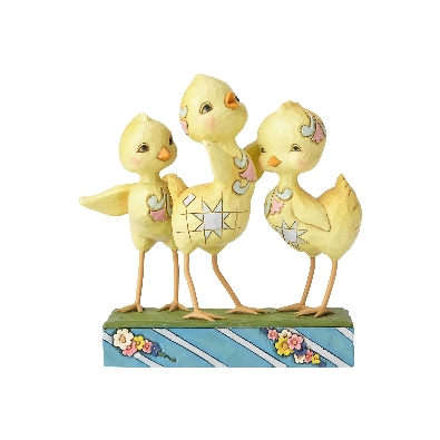 Trio of Chicks - from the Jim Shore Heartwood Creek Collection  
