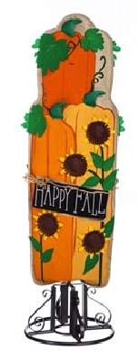 Pumpkins and Sunflowers 36   Statement Stake  