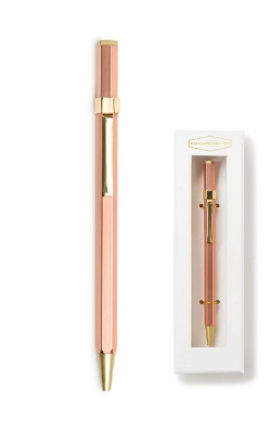 Slender Hex Shaped Boxed Twist Pen - Black Ink

Choose from 2 col...