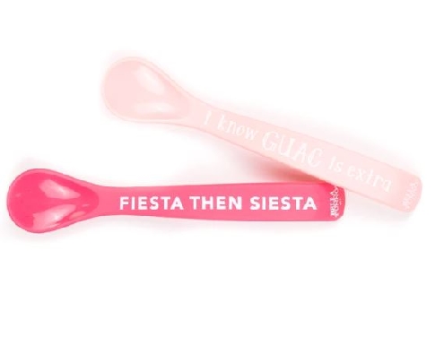 Fiesta; Then Siesta / I Know Guac Is Extra Spoon Set

    100% FD...