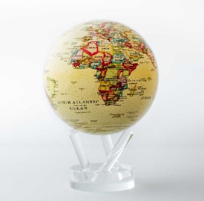 Magnetic Globe 
Antique Beige
(Political Map Yellow)

A world g...