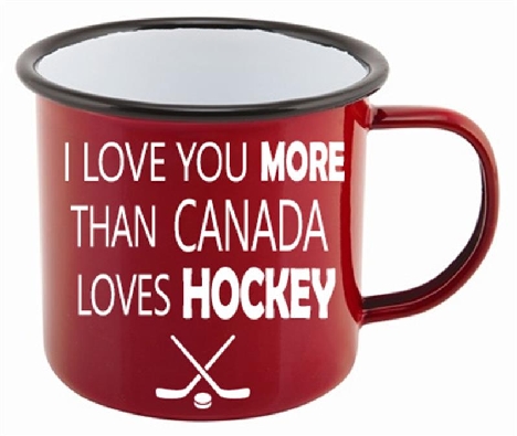 Canada Hockey Enamel Mug XL  