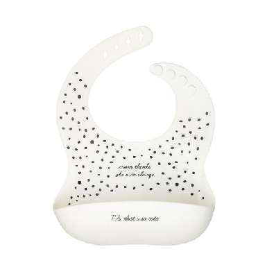   Mom Think She s In Charge. That s So Cute    Silicone Bib

Take...