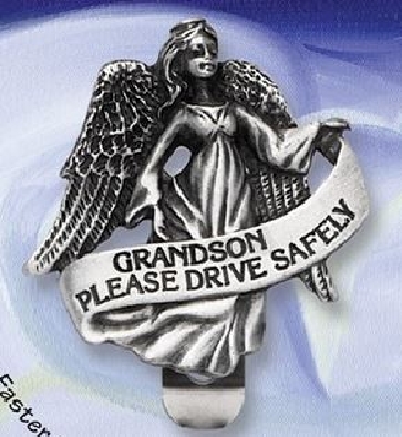 Drive Safely Grandson
Visor Clip  