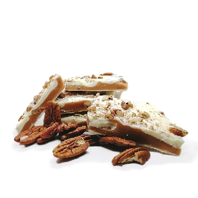 Templeman s Toffee - White Chocolate Maple Pecan Crunch

Rich; ha...