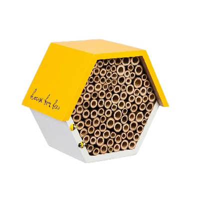 Hexagonal Busy Bee House

This hexagon (honeycombed) shaped bee h...