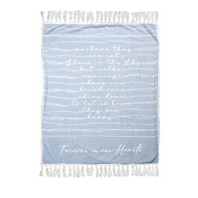 Forever In Our Hearts - 50   x 60   Inspirational Plush Blanket

...