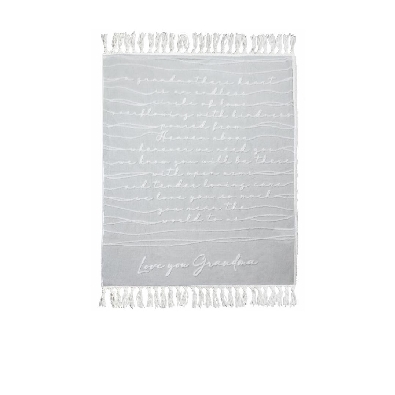 Love You Grandma - 50   x 60   Inspirational Plush Blanket

  A g...
