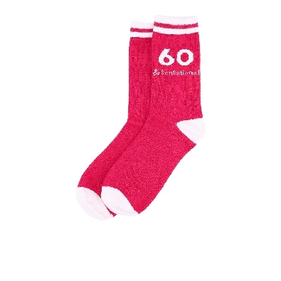60 & Sensational Ladies Crew Socks  