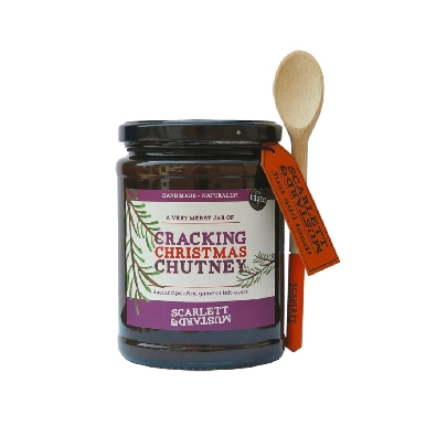 Cracking Christmas Chutney w/Spoon
600g
A rich chutney made from ...