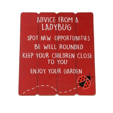 Advice From A Ladybug

Get buzzin  and accent your walls with thi...