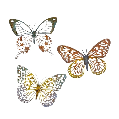 Butterfly Wall Decor - Choose from 3 Styles  