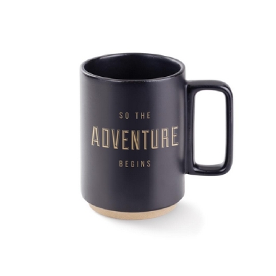   Let The Adventure Begin   14oz Mug
*Not microwave safe.  
