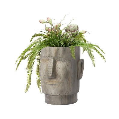 Lithic Island 18h   Indoor/Outdoor Face Planter

Add character to...