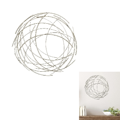 Halo Arc Round Metal 25   Diameter Wall Decor

Add style and pers...