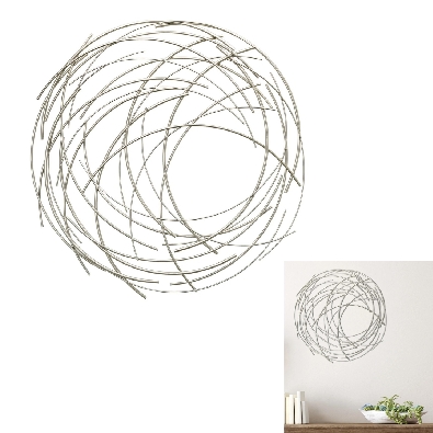 Halo Arc Round Metal 31   Diameter Wall Decor

Add style and pers...