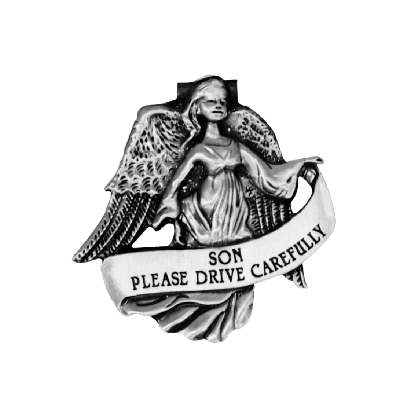   Son Please Drive Carefully   Visor Clip   