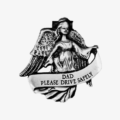   Dad Please Drive Carefully   Visor Clip    