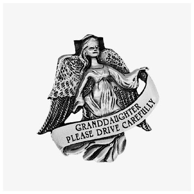   Grandaughter Please Drive Carefully   Visor Clip   