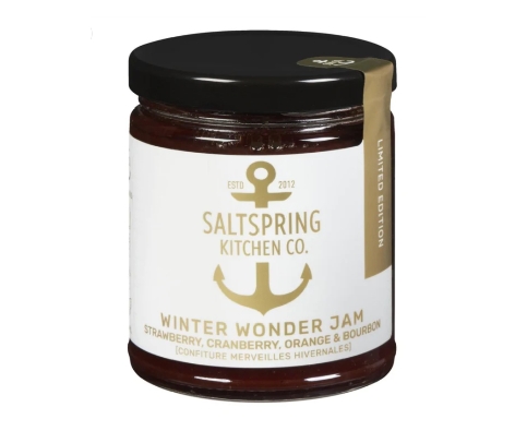 SaltSpring Kitchen Winter Wonderjam -  Strawberry; Cranberry; Orang...