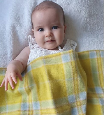 Lambswool Baby Blanket  
Sunflower Yellow
Patrick King Woollen Co...