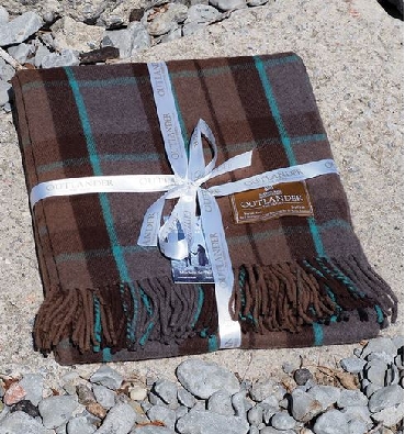Deluxe Highland Blanket
Outlander Mackenzie Merino Wool 
Patrick ...