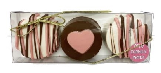 anDea Chocolate
3 Piece Heart Cocolate Oreo Cookies

Oreo Cookie...